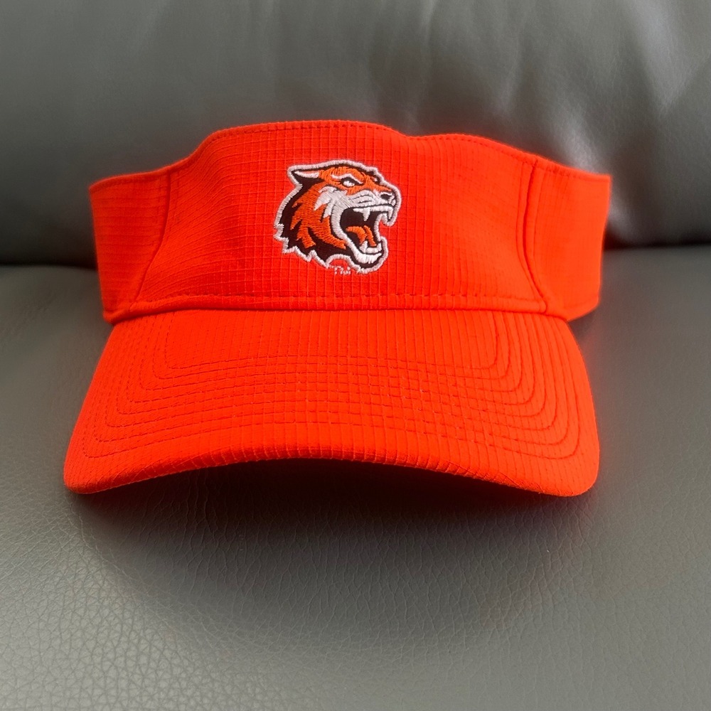 Under Armour RIT Tigers Mens Orange Athletic Visor OSFA Adjustable Ripstop Hat